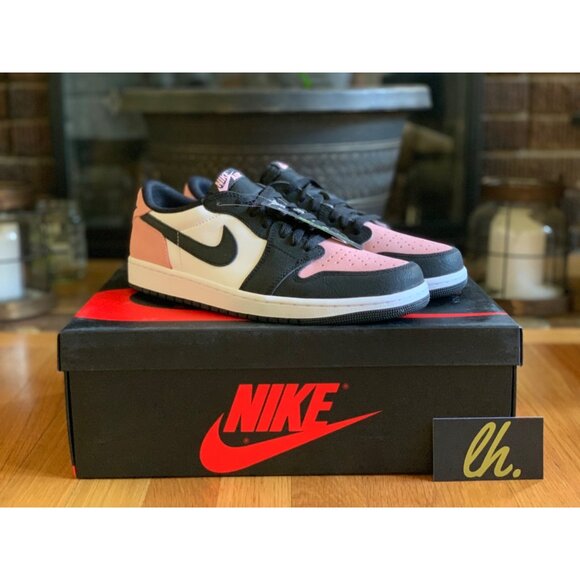 Size 12 Air Jordan 1 Low OG  “Bleached Coral” CZ0790-061 - Picture 4 of 5